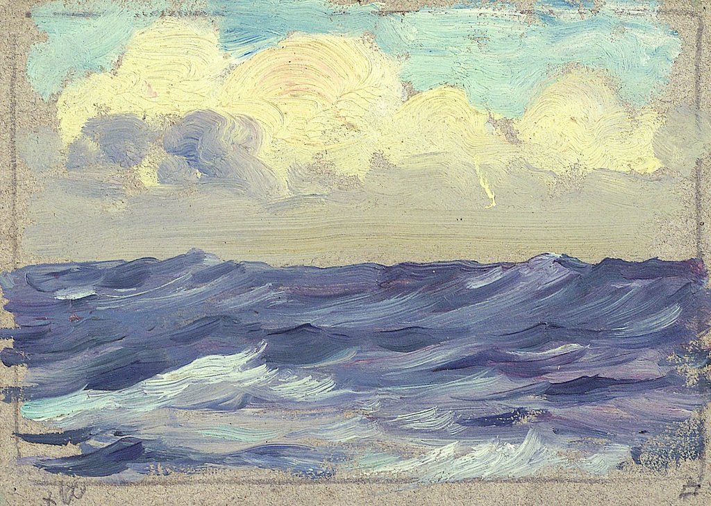 Detail of Seascape by John Everett