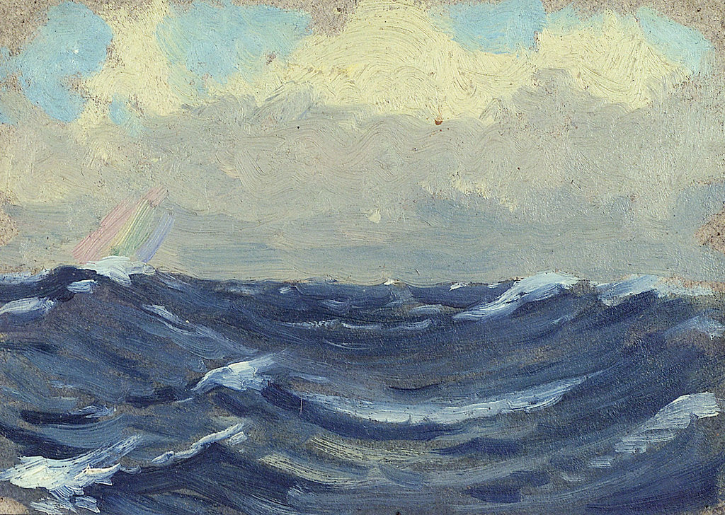 Detail of Seascape by John Everett
