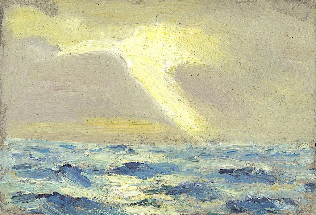 Detail of Seascape by John Everett