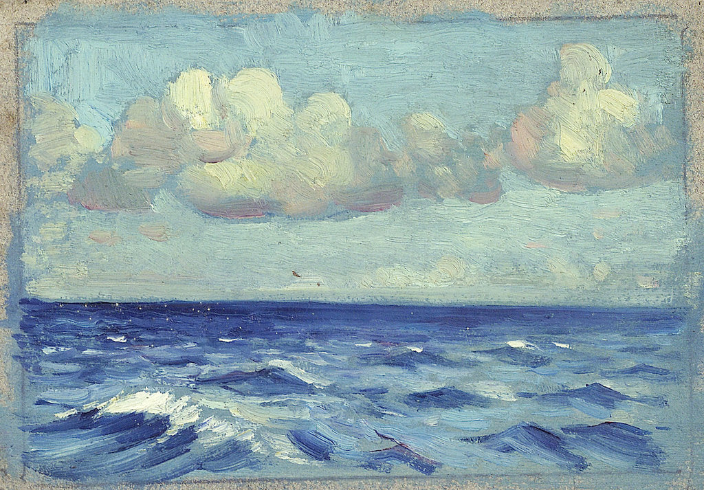 Detail of Seascape by John Everett