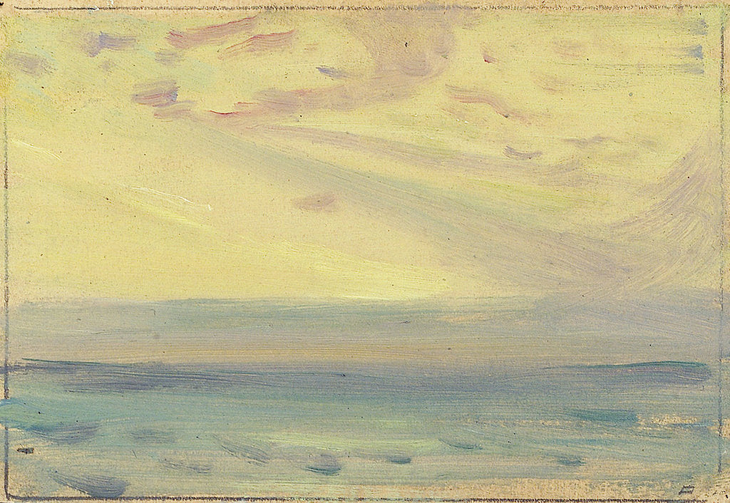 Detail of Seascape by John Everett