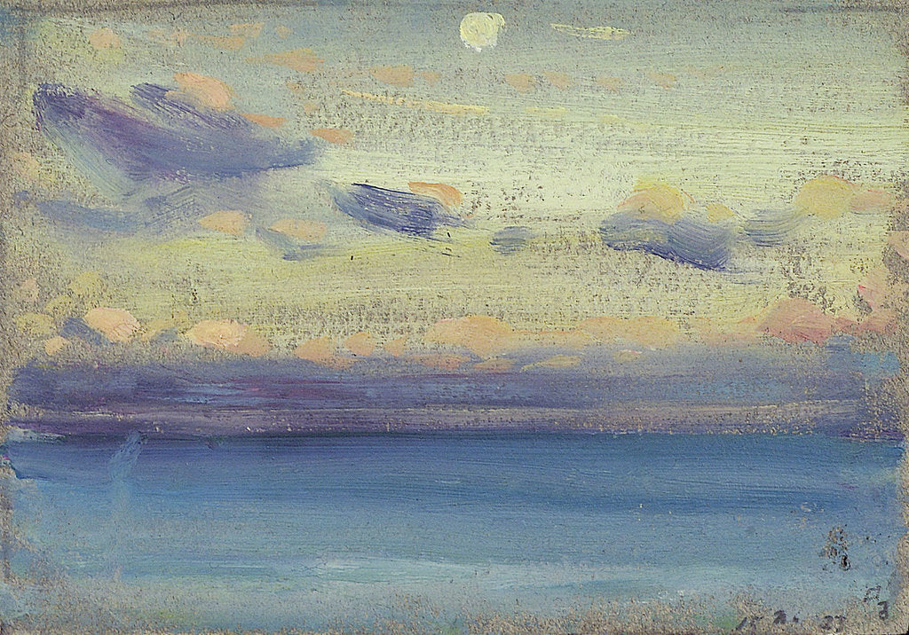 Detail of Seascape by John Everett