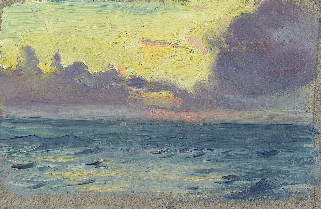 Detail of Seascape by John Everett