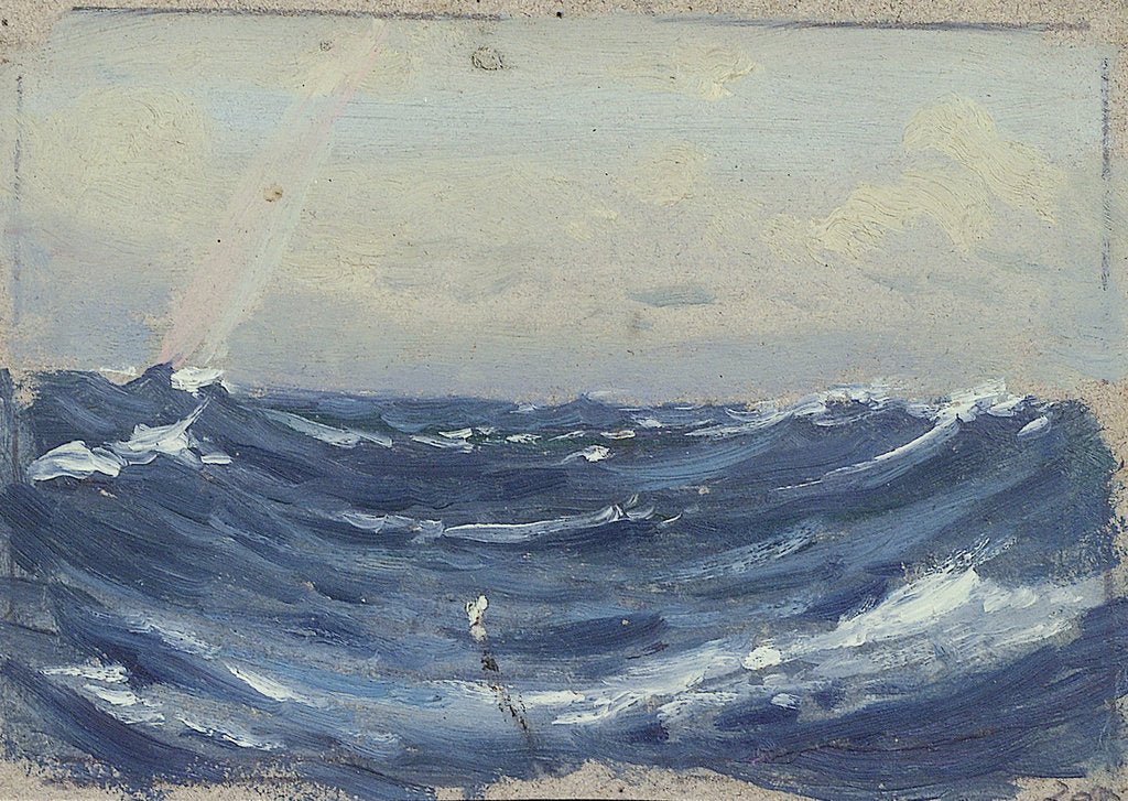 Detail of Seascape by John Everett