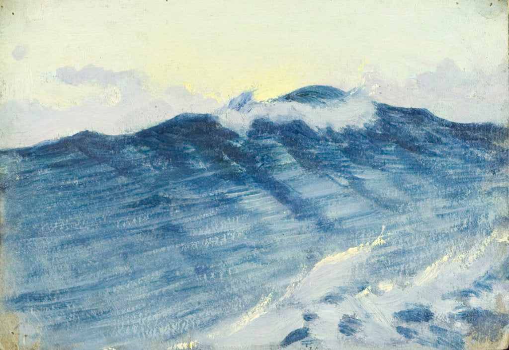Detail of Seascape by John Everett