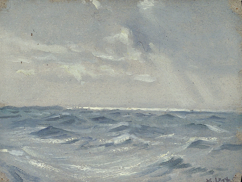 Detail of Seascape by John Everett