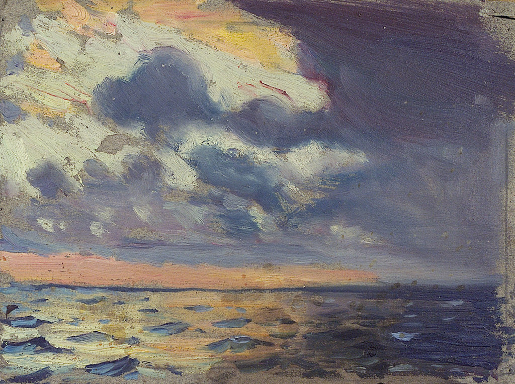 Detail of Seascape by John Everett