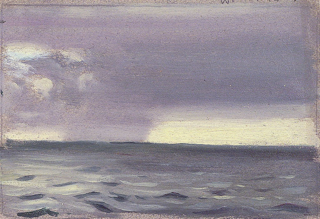 Detail of Seascape by John Everett