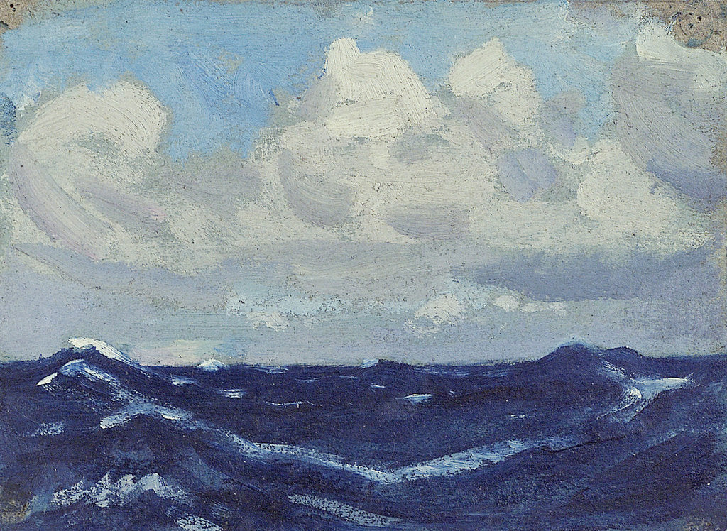 Detail of Seascape by John Everett
