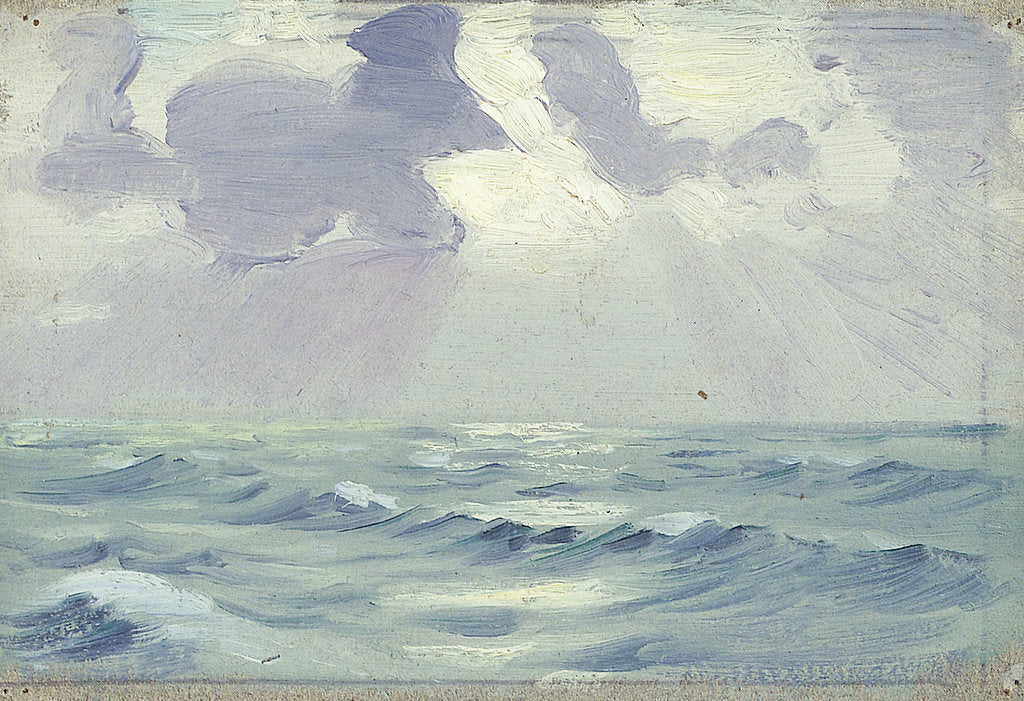 Detail of Seascape by John Everett