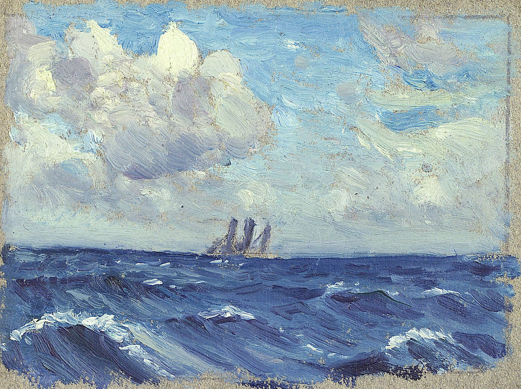 Detail of Seascape by John Everett