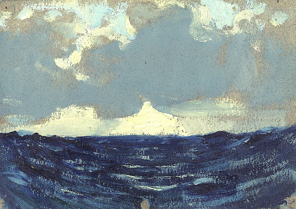 Detail of Seascape by John Everett