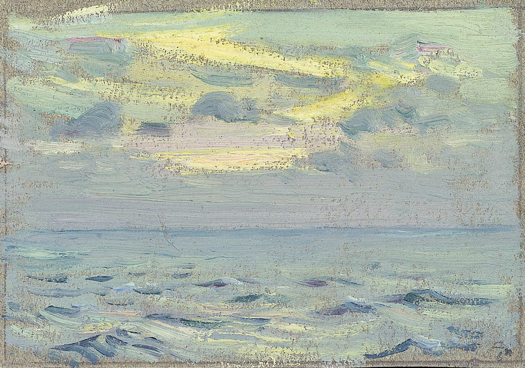 Detail of Seascape by John Everett