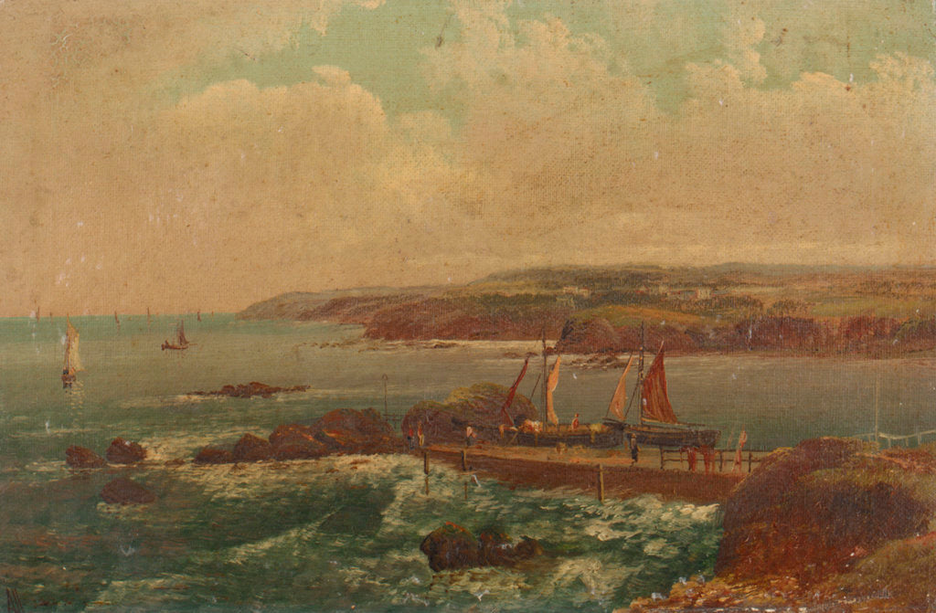 Detail of Bude Harbour, Devon by Allan
