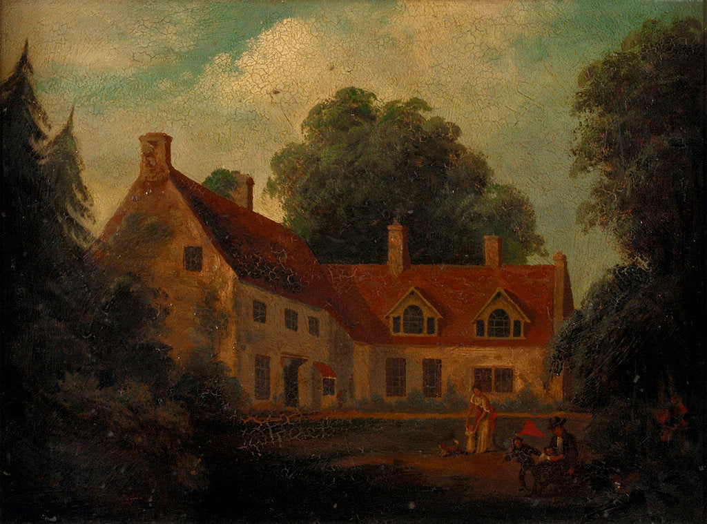 Detail of The Rectory, Burnham Thorpe, Norfolk by Rebecca Bolton