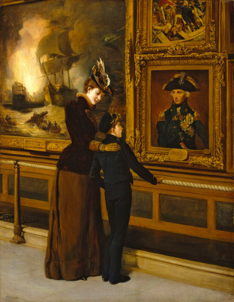 Detail of England's Pride and Glory by Thomas Davidson