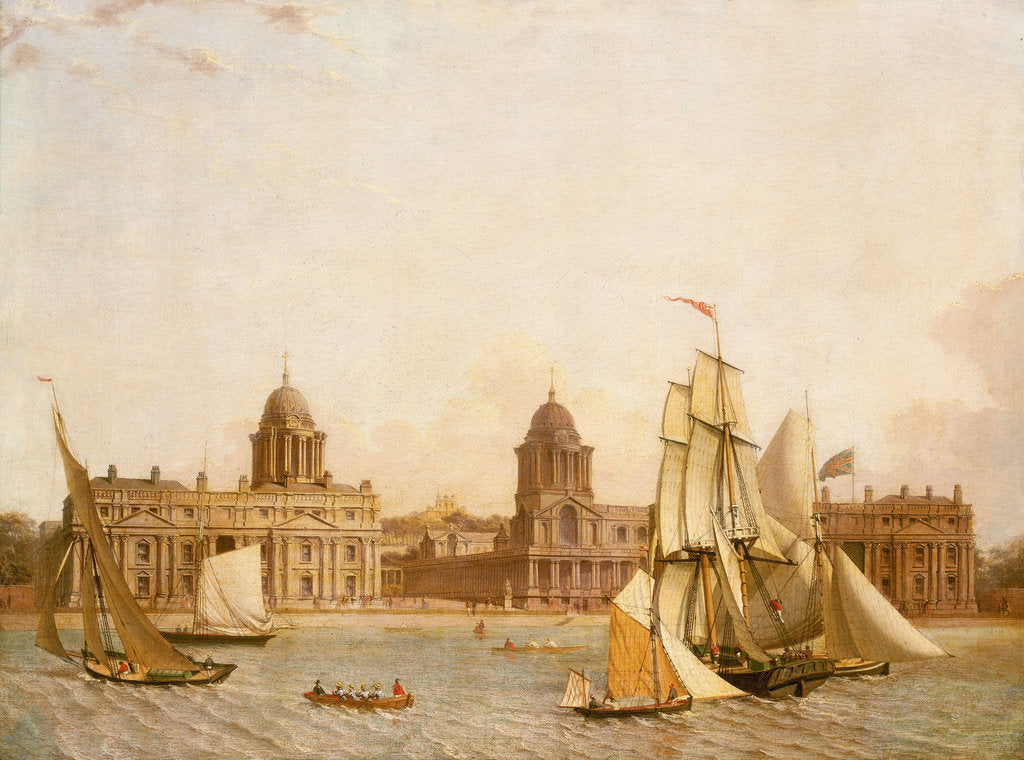 Detail of Greenwich Hospital by British School