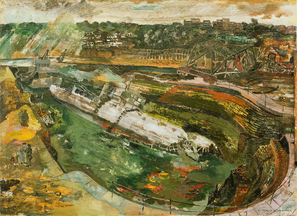 Detail of View of Le Havre by Albert Richards