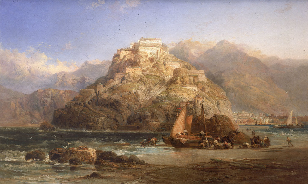 Detail of View of San Sebastian by James Webb