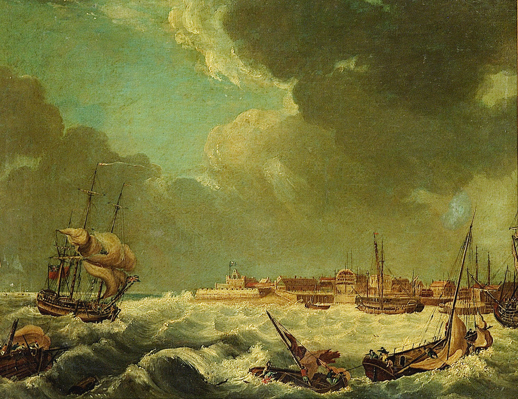 Detail of View of Sheerness by British School