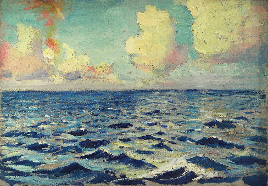 Detail of Seascape by John Everett
