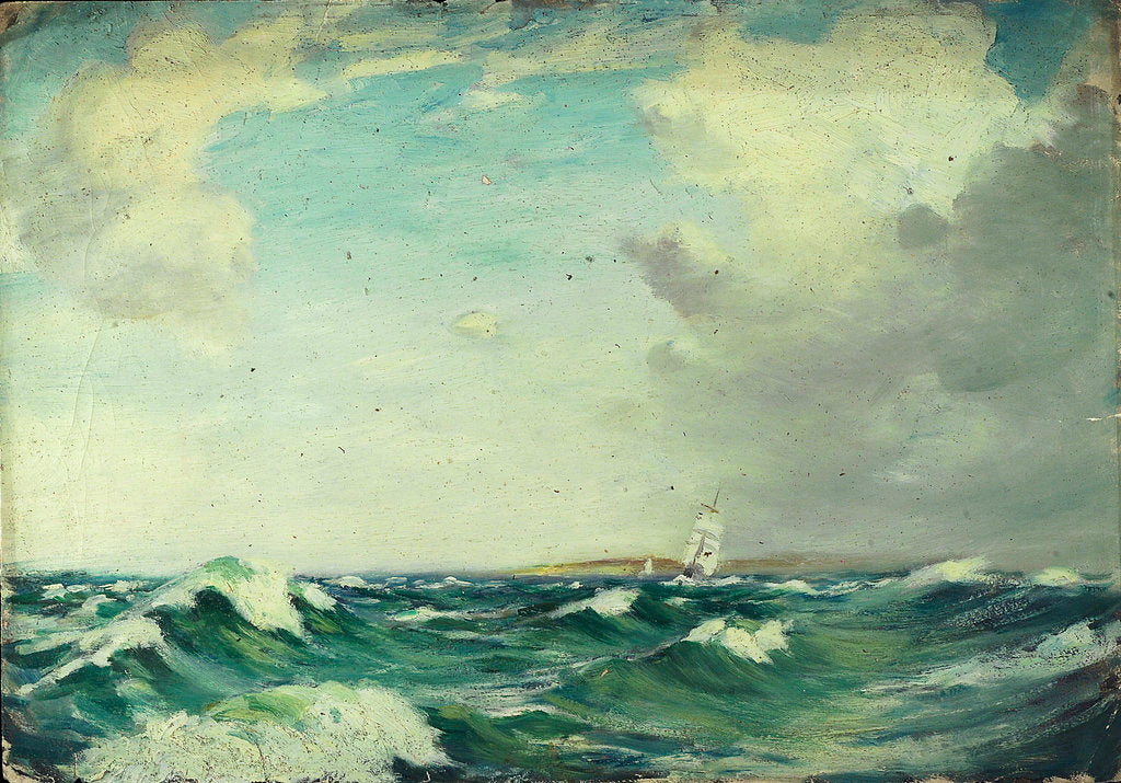 Detail of Seascape by John Everett