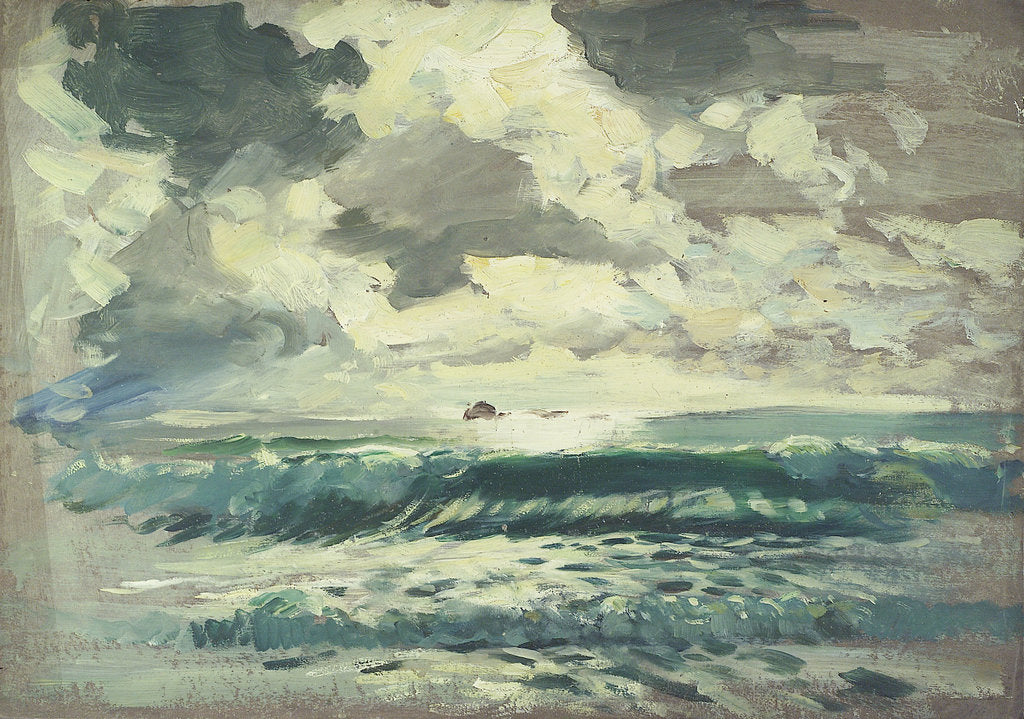 Detail of Seascape by John Everett