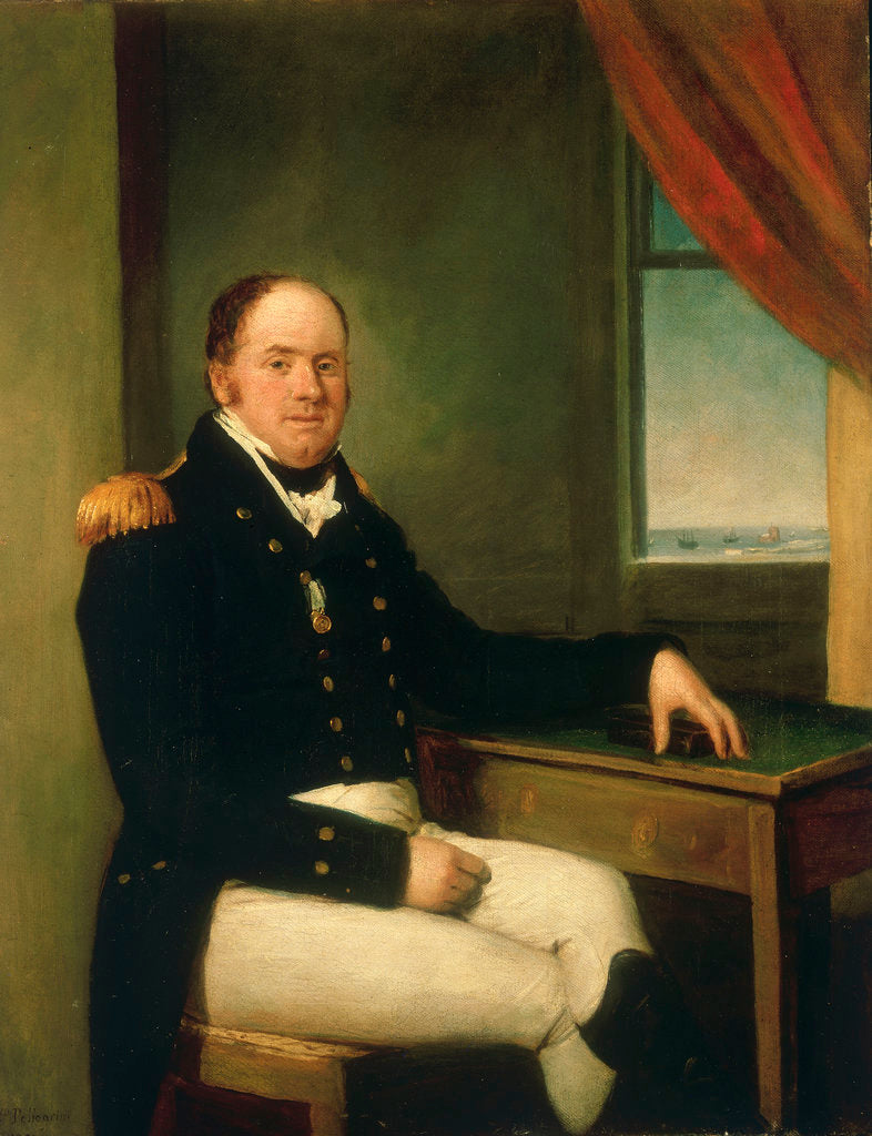 Detail of Sir Thomas Masterman Hardy (1769-1839) by Domenico Pellegrini