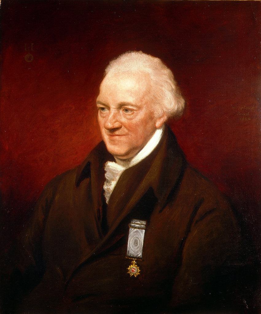 Detail of Sir William Herschel (1738-1822) by William Artaud