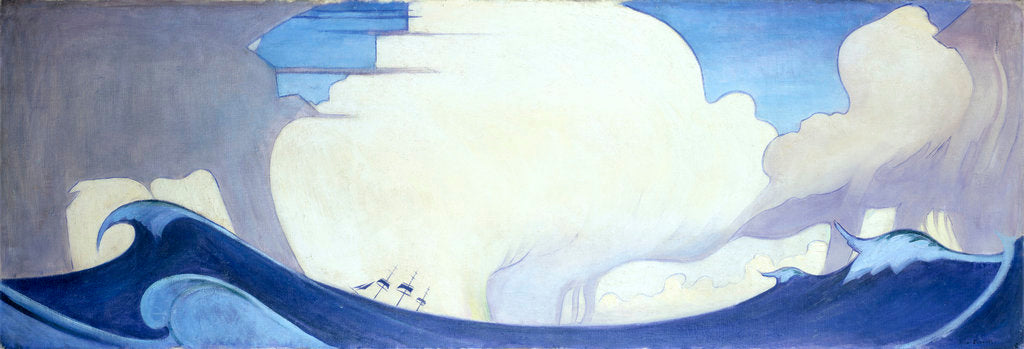 Detail of Sixty degrees south by John Everett