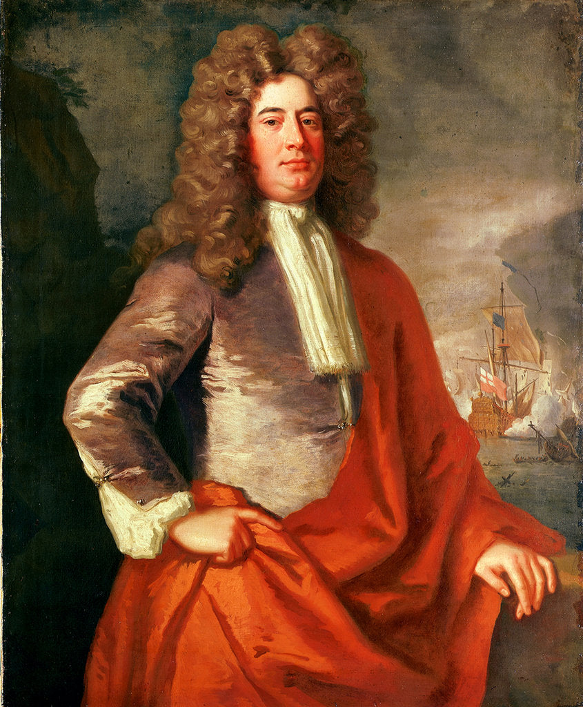 Detail of Lord Matthew Aylmer (circa 1655-1720) by Jonathan Richardson