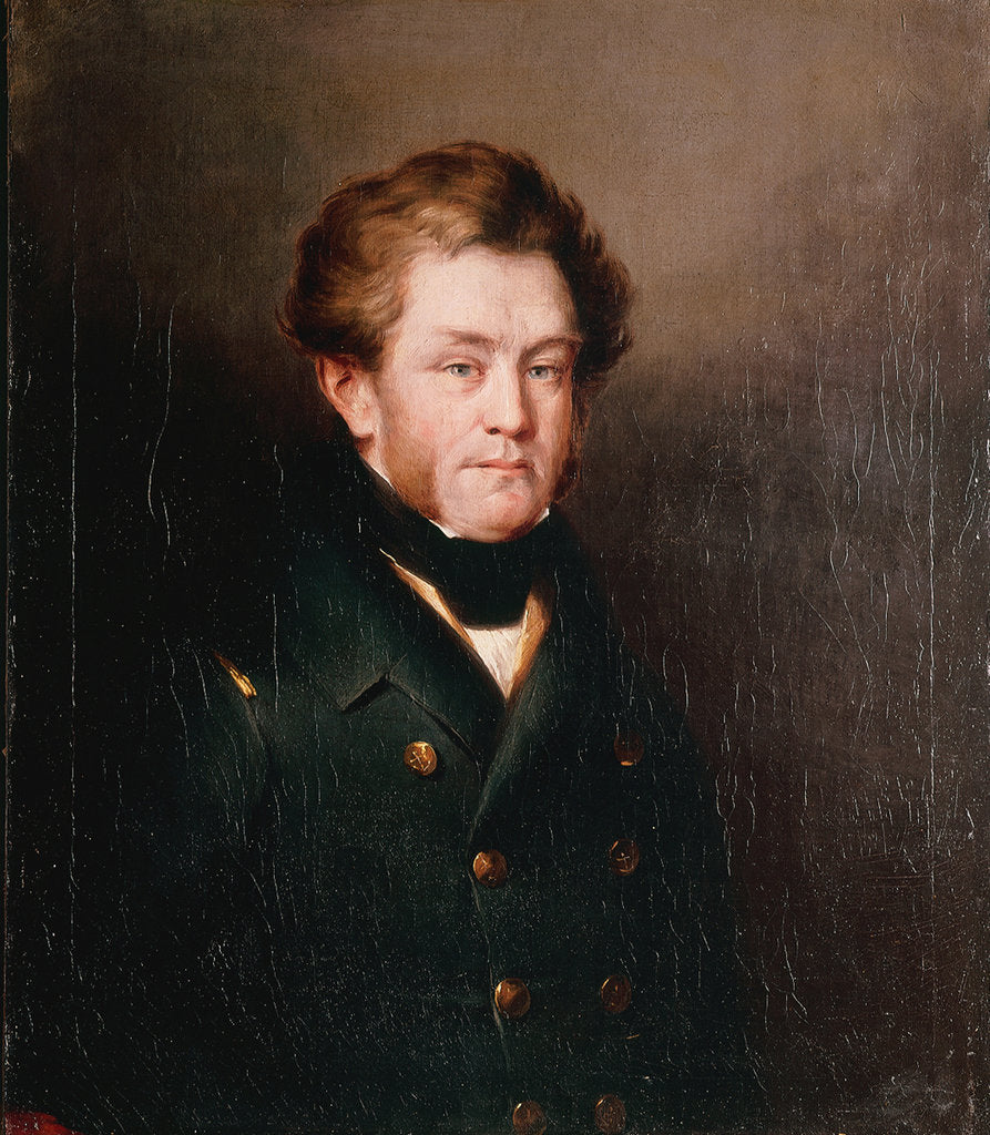 Detail of Rear-Admiral Thomas Baldock (d.1871) by British School