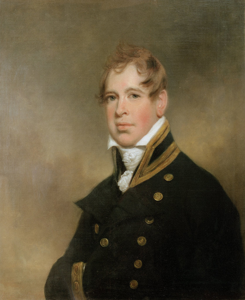Detail of Sir William Beatty (circa 1770-1842) by Arthur William Devis