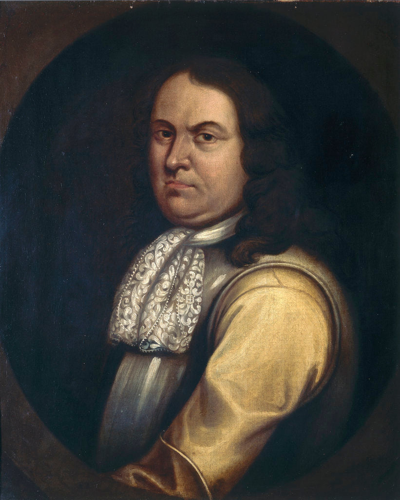Detail of Robert Blake, General at Sea (1599-1657) by British School