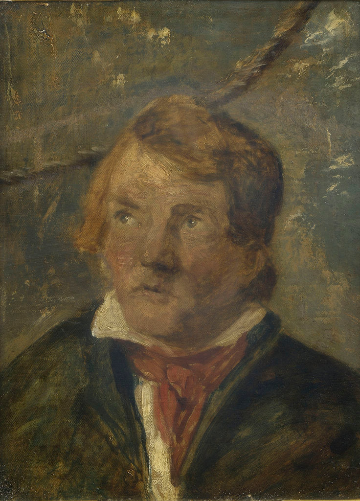 Detail of Joseph Brown, a Greenwich Pensioner by John Burnet