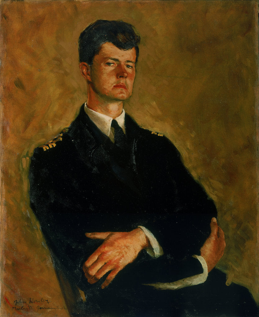 Detail of Lieutenant Donald Cameron (1916-1961) by John Worsley