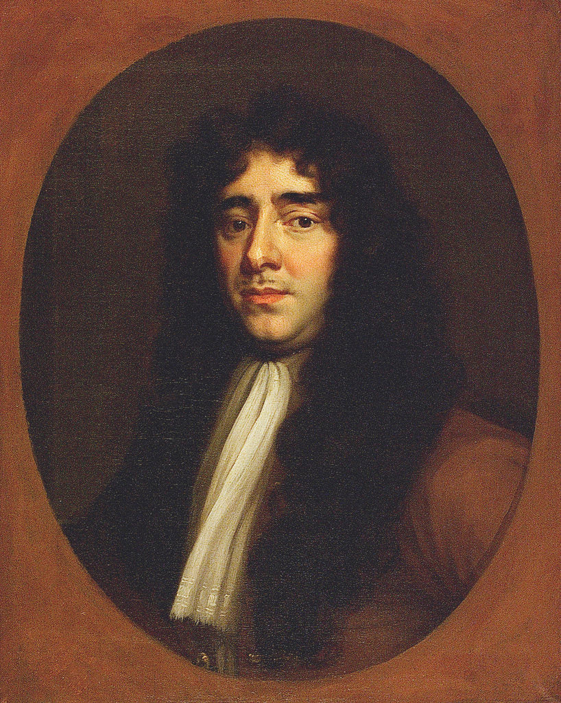 Detail of Sir Anthony Deane (circa 1638-1721) by John Greenhill