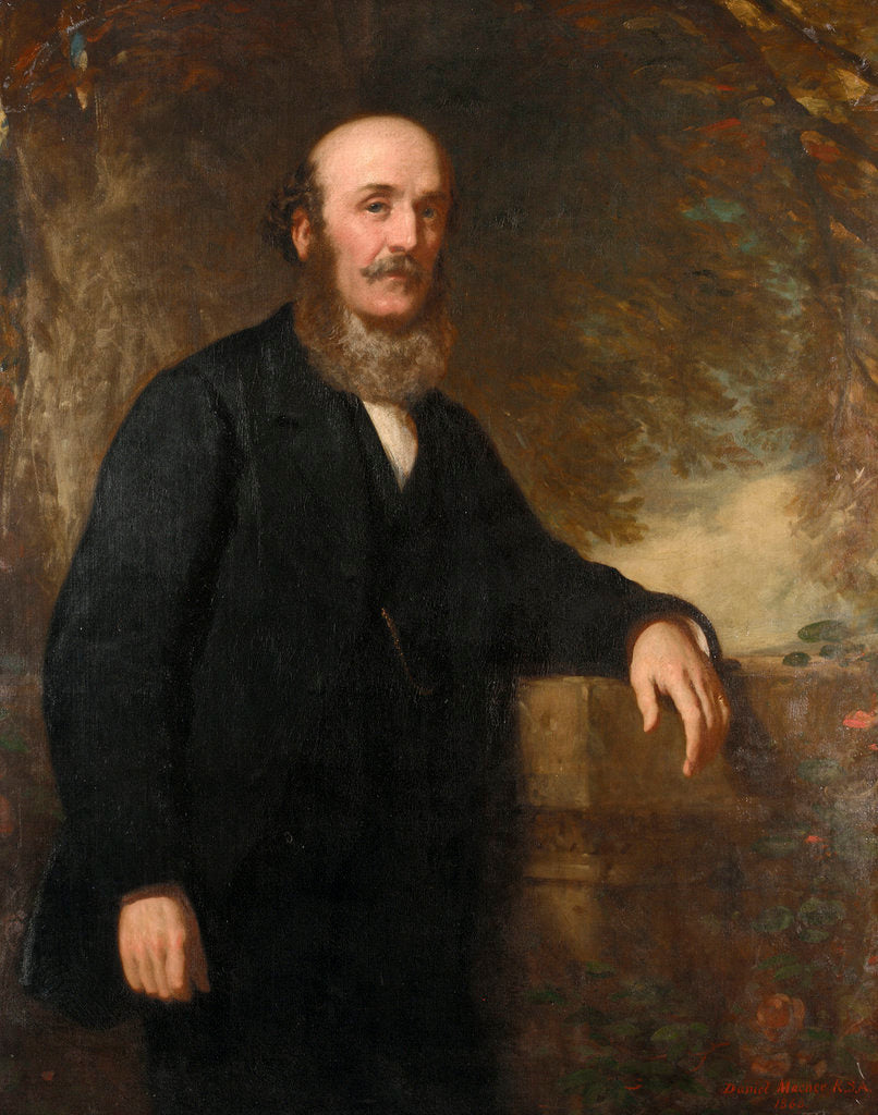 Detail of Peter Denny (1821-1895) by Daniel Macnee