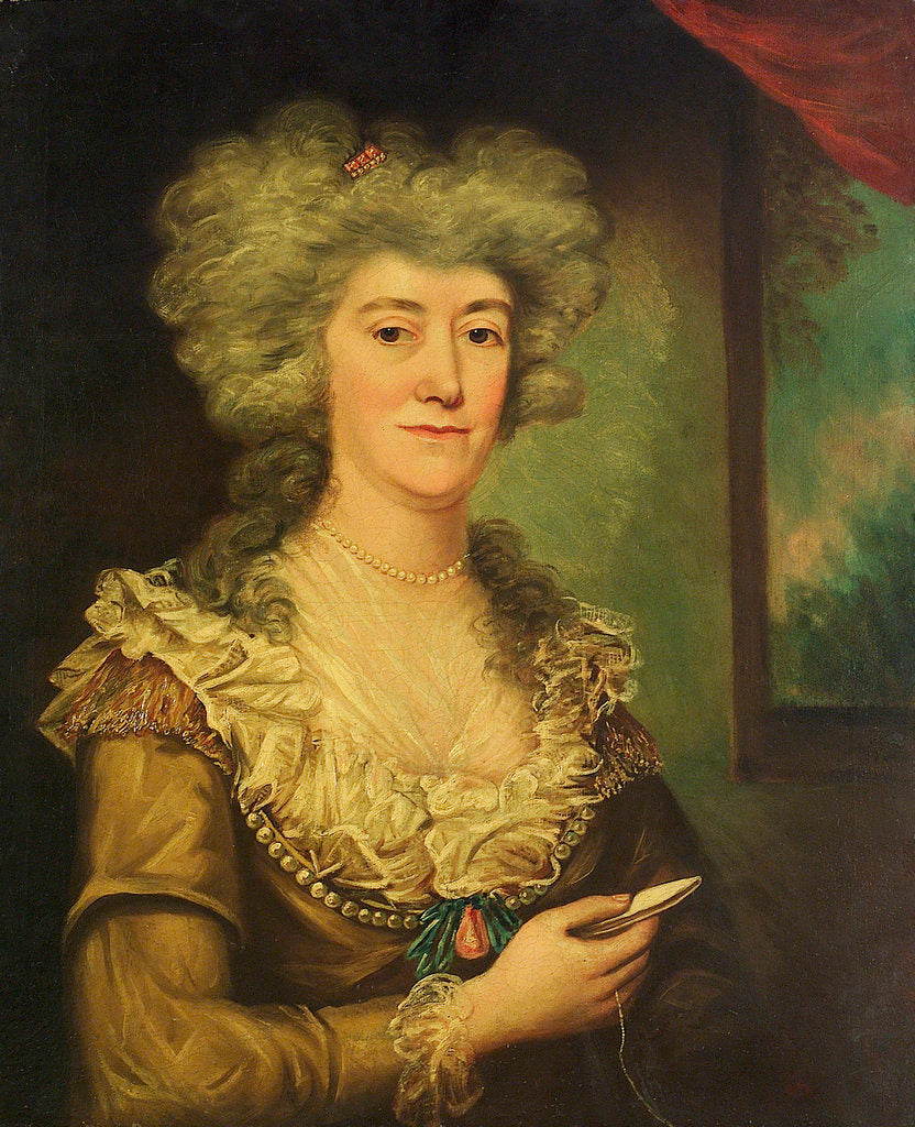 Detail of Mrs. James Ferguson by British School