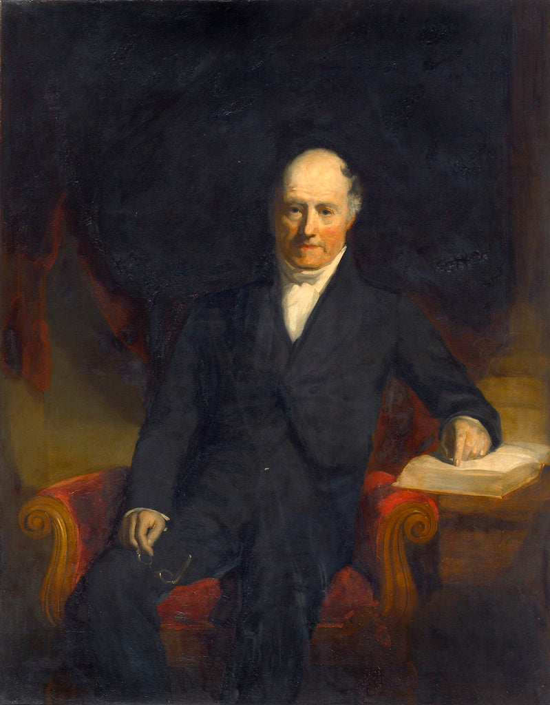 Detail of George Green (1767-1849) by Samuel Laurence