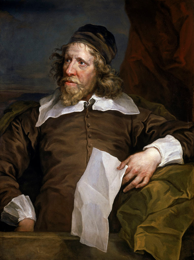 Detail of Inigo Jones (1573-1652) by William Hogarth