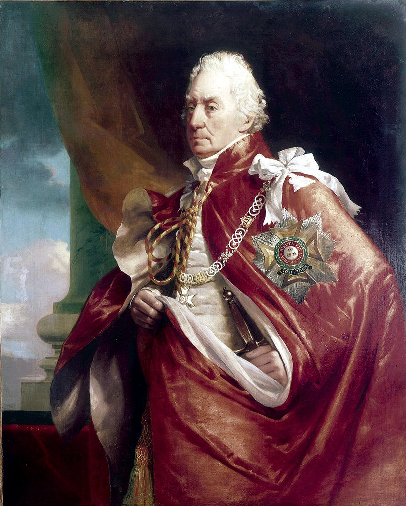 Detail of Admiral Lord George Keith Elphinstone, 1st Viscount Keith (1746-1823) by George Lethbridge Sanders