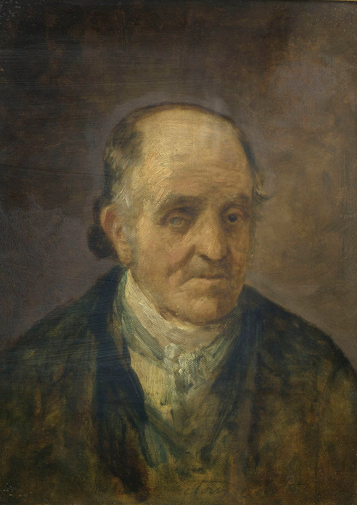 Detail of Thomas Mathews, a Greenwich Pensioner by John Burnet