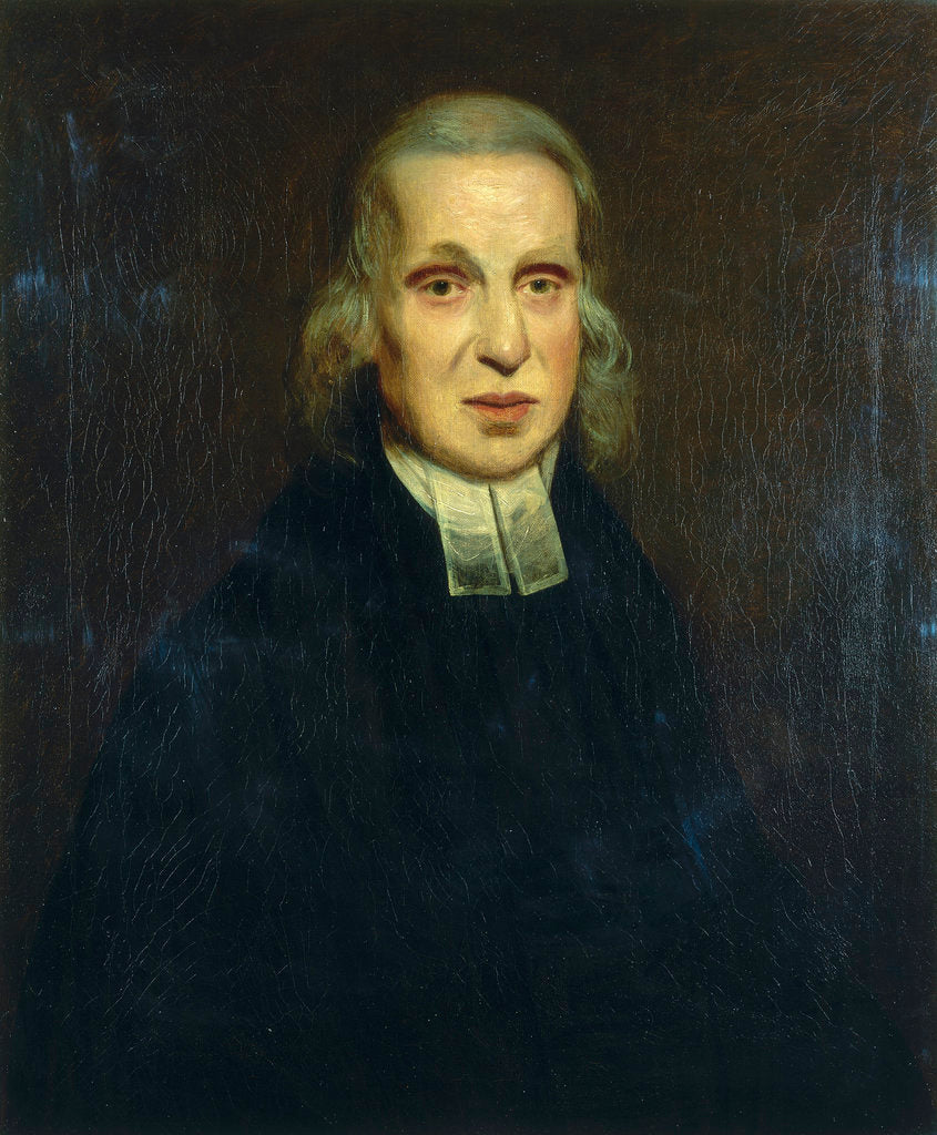 Detail of Reverend Edmund Nelson (1693-1747) by William Beechey