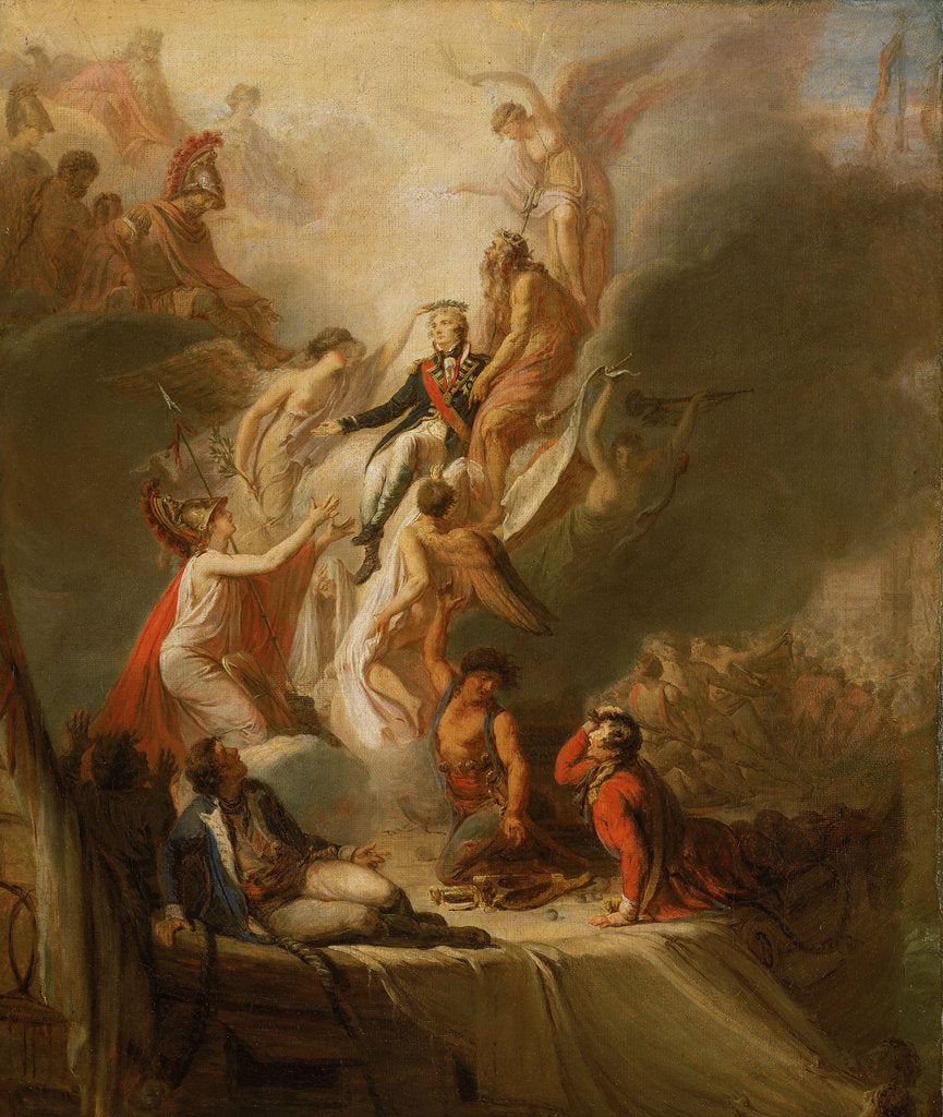 Detail of Apotheosis of Nelson by Scott Pierre Nicolas Legrand