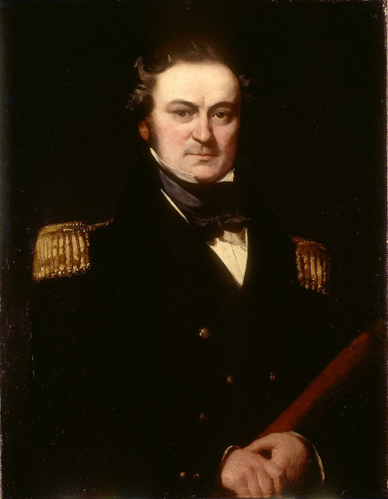 Detail of Captain Sir William Edward Parry by Charles Skottowe