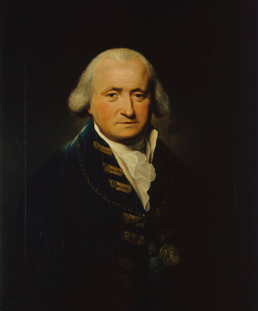 Detail of Rear-Admiral Sir Thomas Pasley (1734-1808) by Lemuel Francis Abbott