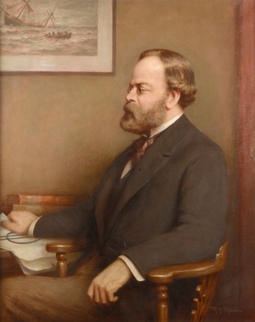 Detail of Samuel Plimsoll (1824-1898) by Reginald Henry Campbell