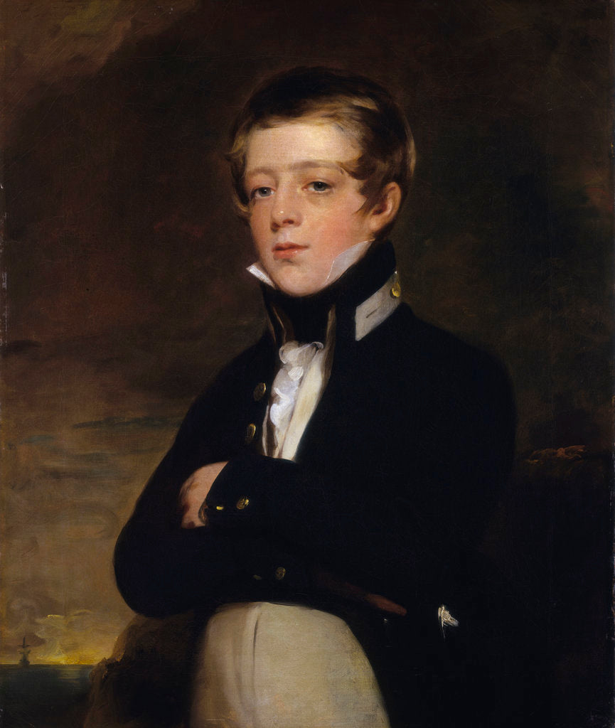 Detail of Midshipman John Russell (1811-1843) by John Gordon