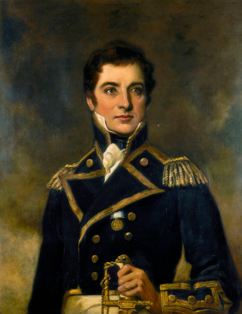 Detail of Captain William Gordon Rutherford (1764-1818) by Peter Alexander Hay
